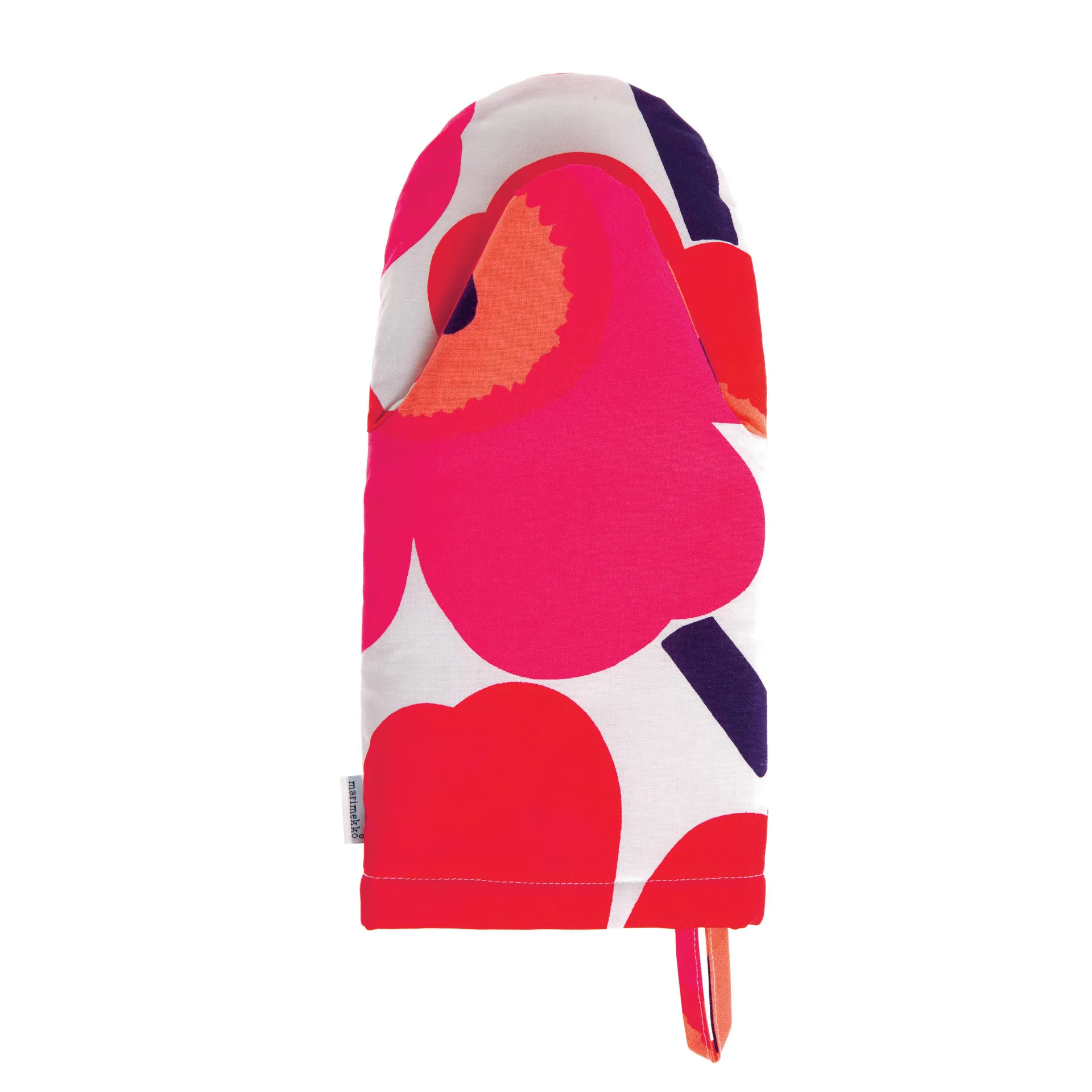 Pieni Unikko Ofenhandschuh, Rot-weiß Marimekko