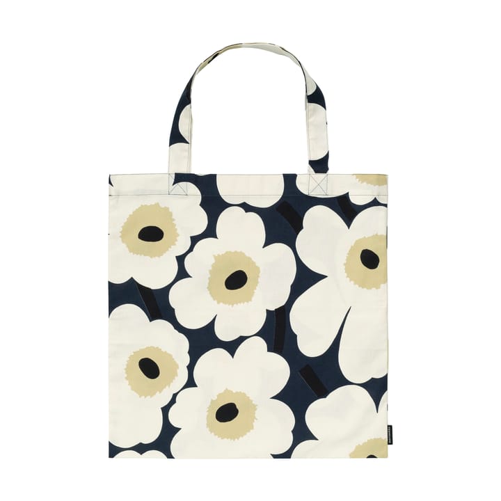 Pieni Unikko Tasche 44x43 cm - Midnight blue-Cream-Hay - Marimekko