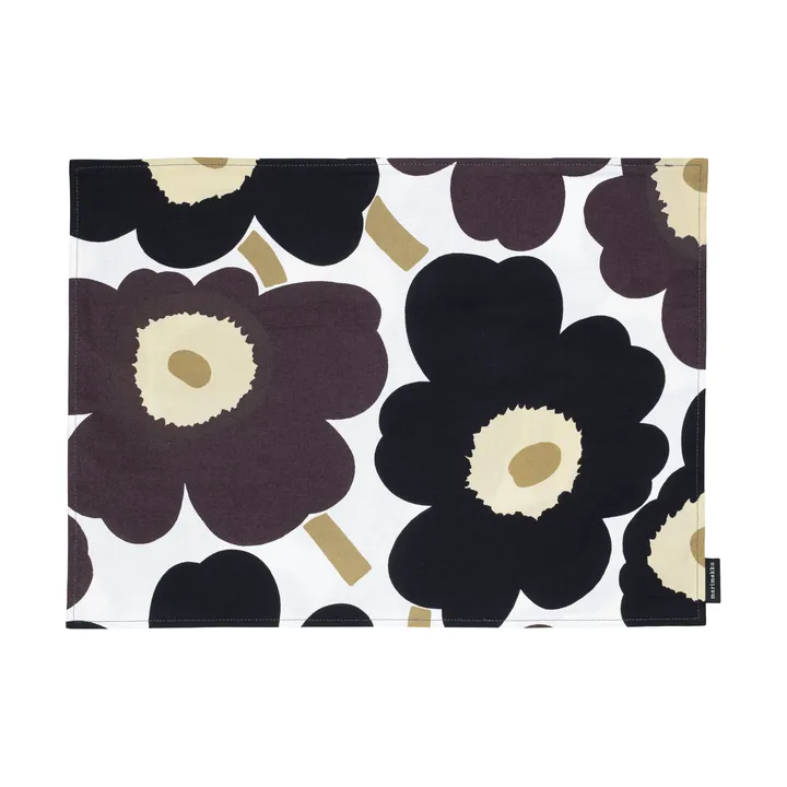 Pieni unikko Tischset Acryl - White-dark grey-beige - Marimekko