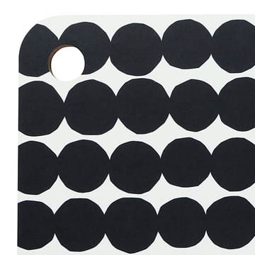 Räsymatto Schneidebrett - Schwarz-weiß - Marimekko