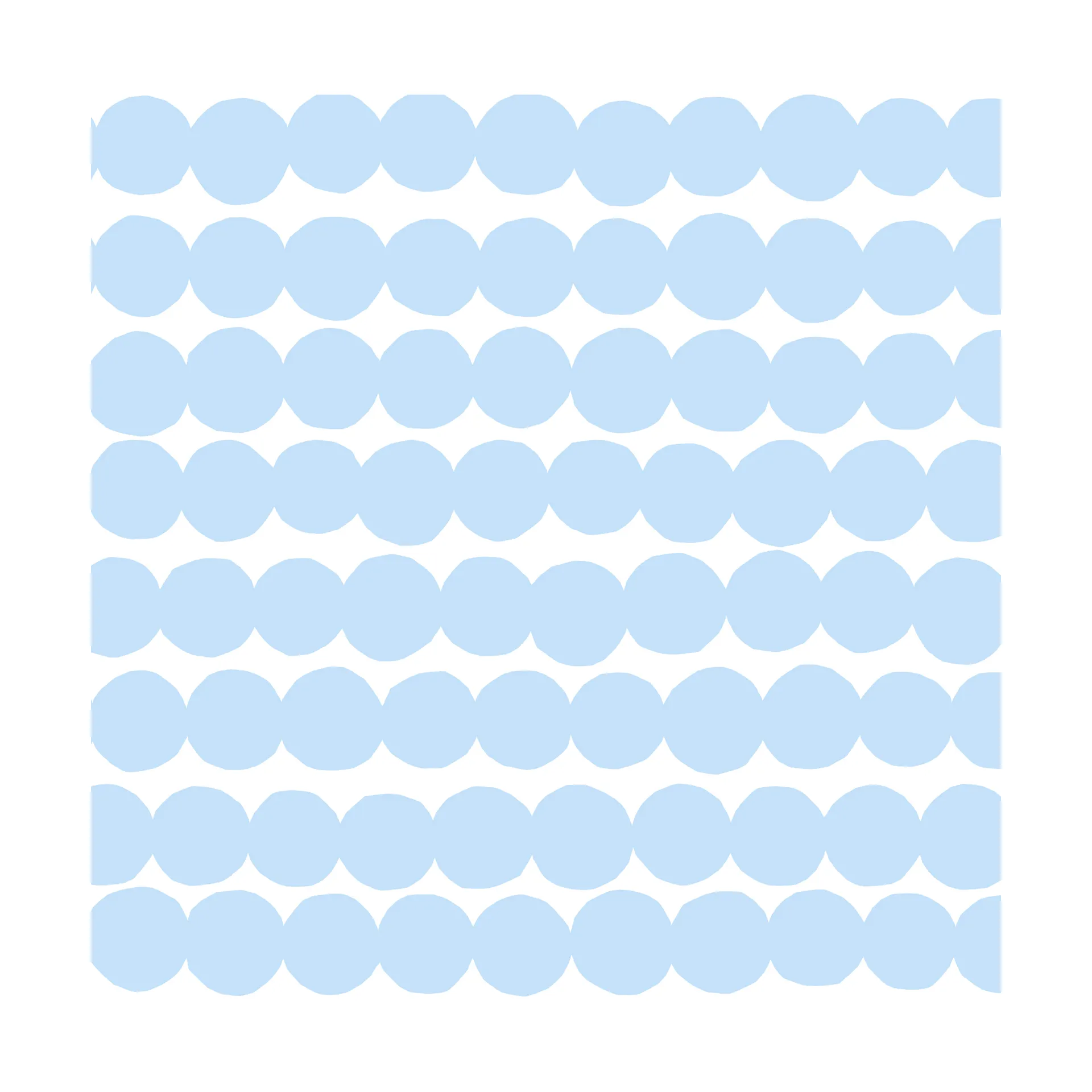 Räsymatto Serviette 33 x 33cm 20er Pack, Light Blue Marimekko