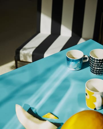 Räsymatto Tasse 25 cl - Schwarz-weiß - Marimekko