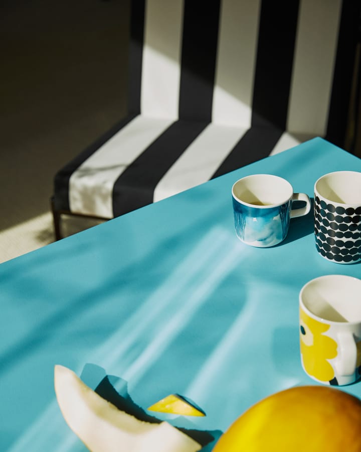 Räsymatto Tasse 25 cl, Schwarz-weiß Marimekko