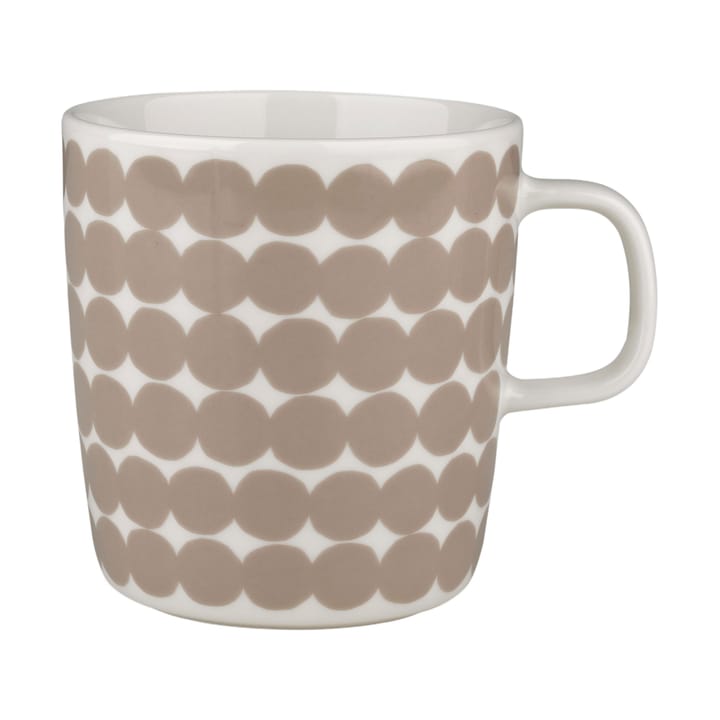 Räsymatto Tasse 4 dl - White-beige - Marimekko