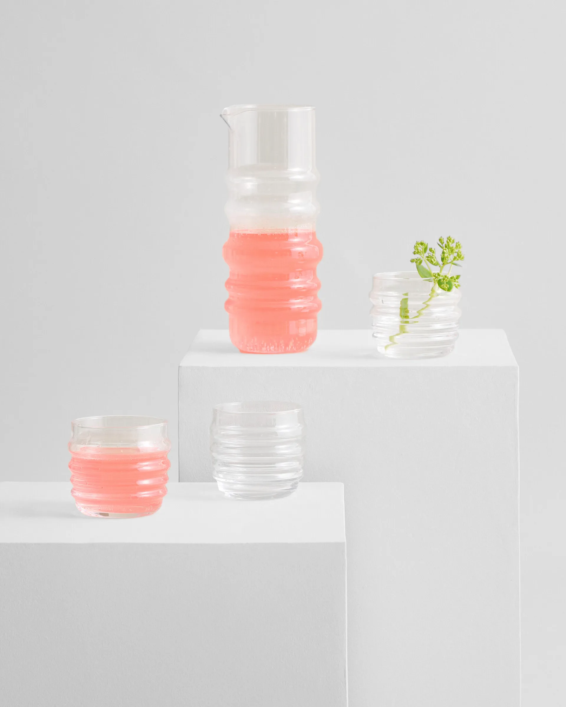 Sukat Makkaralla Glas 2-pack, Klar 2er Pack Marimekko