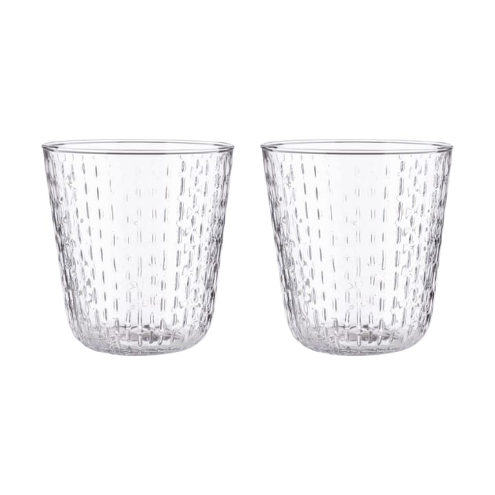 Syksy tumbler Glas 36 cl 2er-Pack - Clear - Marimekko