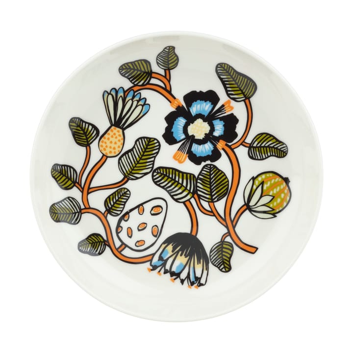 Tiara tiefer Teller Ø20,5 cm - Weiß - Marimekko