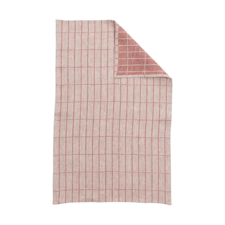 Tiiliskivi Geschirrtuch 47 x 70 cm - Off white-chestnut - Marimekko