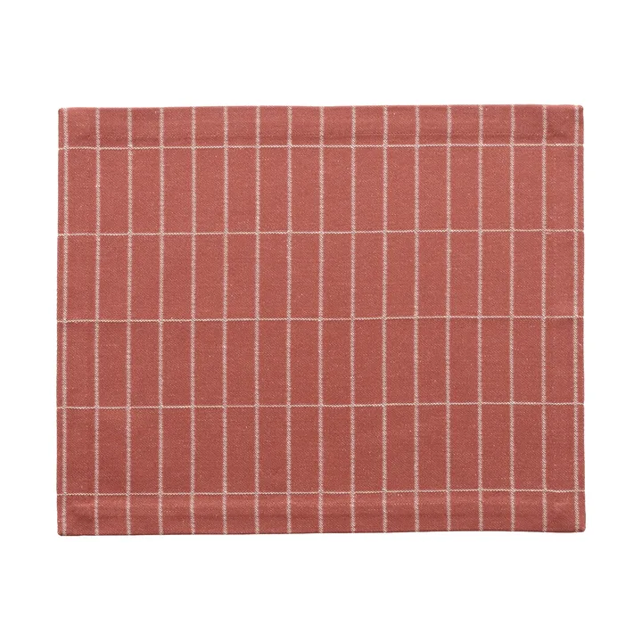 Tiiliskivi gewebte Platzdeckchen - Chestnut-off white, 31x42 cm - Marimekko
