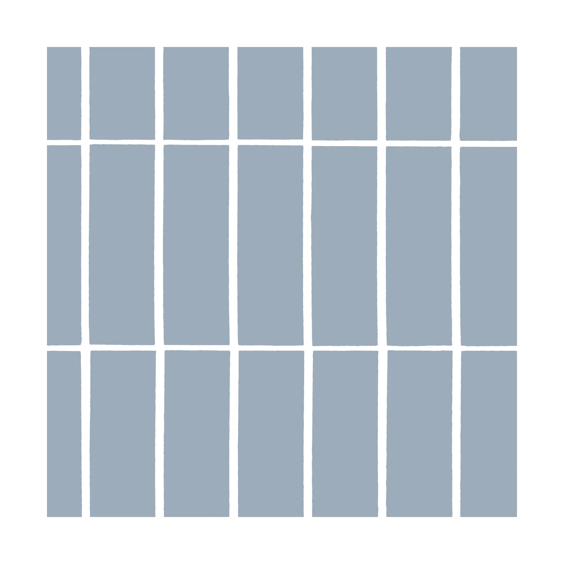 Tiiliskivi Serviette 33x33cm 20er Pack, Blue Marimekko