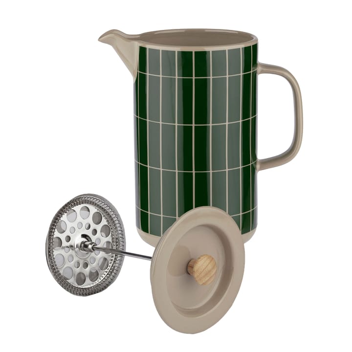 Tiiliskivi Stempelkanne 0,9 l, Terra-dark green Marimekko