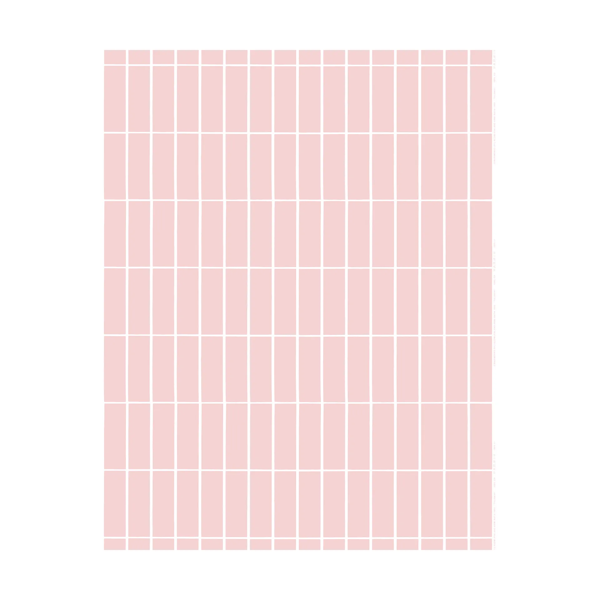 Tiiliskivi Stoff, Pink Marimekko