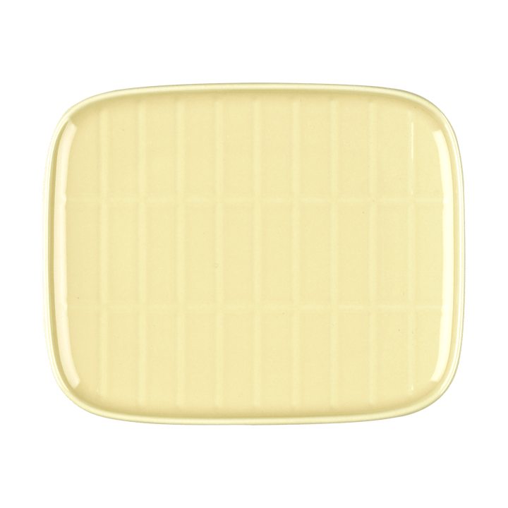 Tiiliskivi Teller 12 x 15 cm, Butter yellow Marimekko