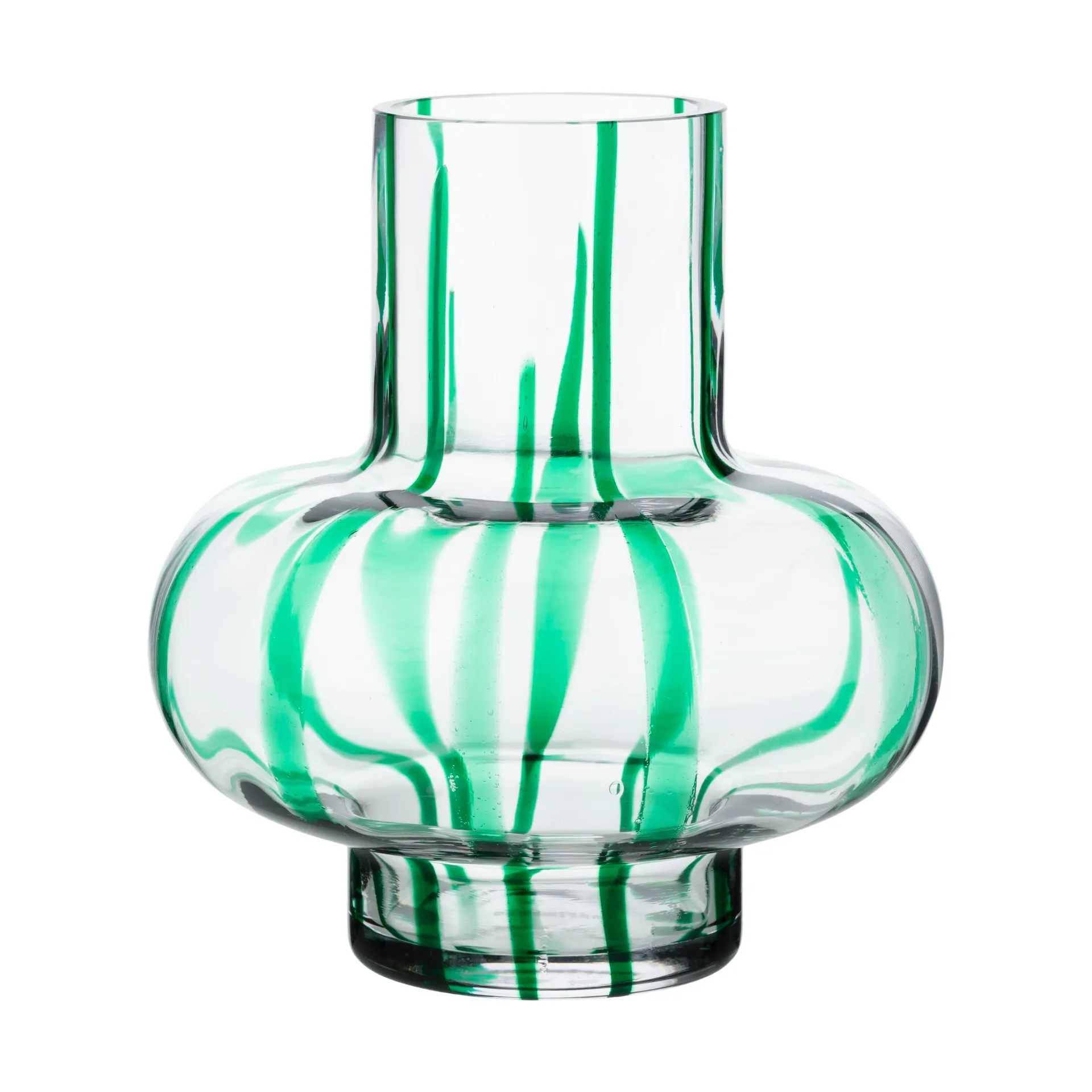 Umpu Vase 20 cm, Klar-grün Marimekko