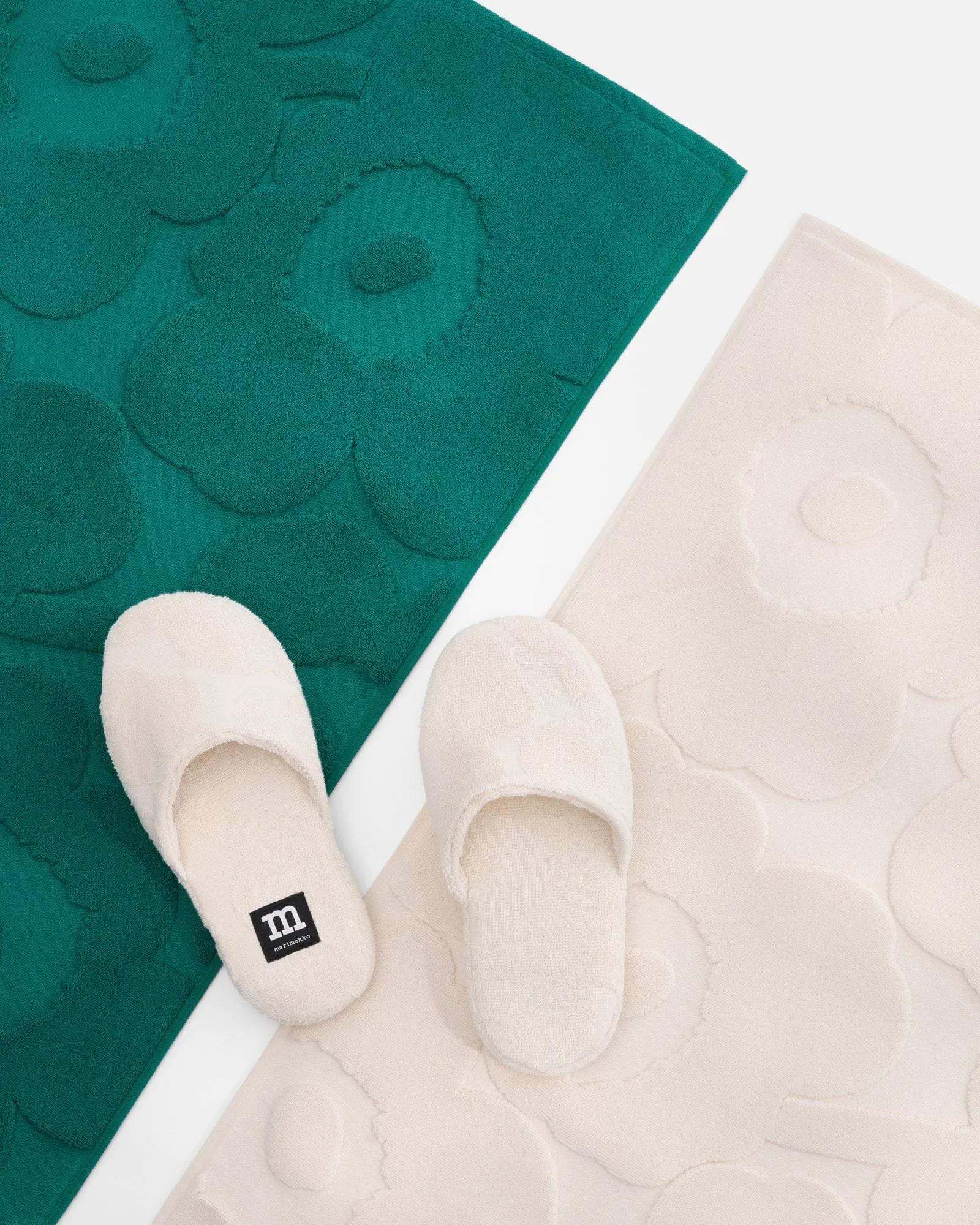 Unikko Badematte, Emerald Marimekko