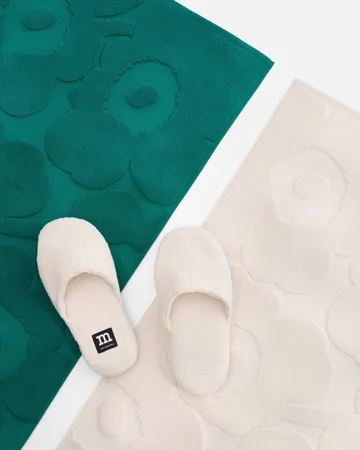 Unikko Badematte - Off-White - Marimekko