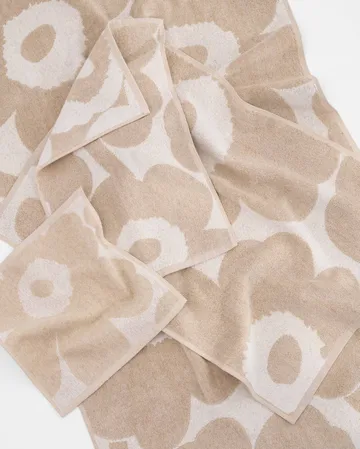 Unikko Badetuch 70x150cm - Off white-leinen - Marimekko