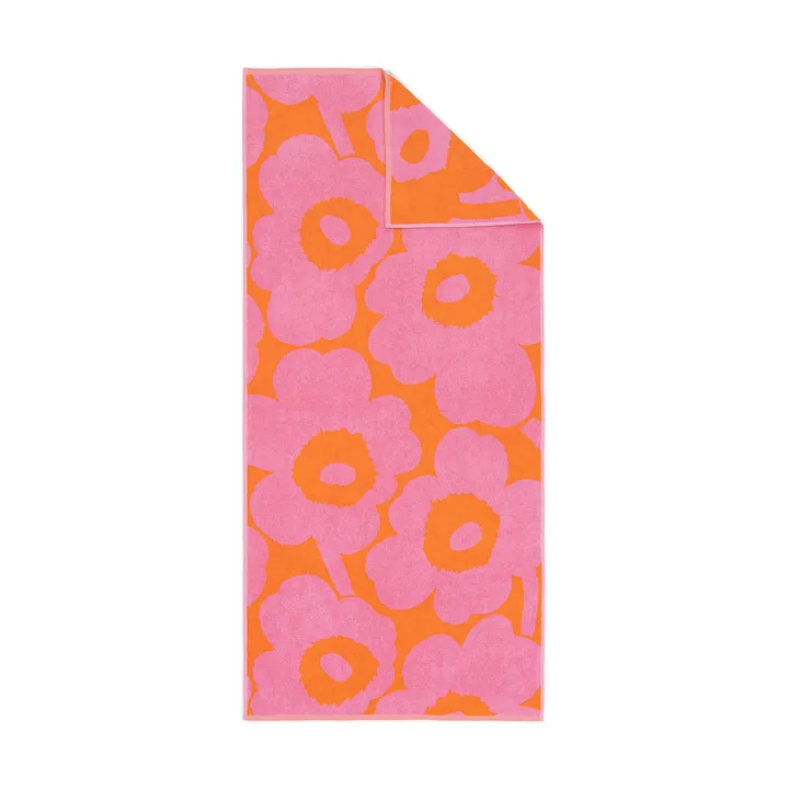 Unikko Badetuch 70x150cm - Orange-pink - Marimekko