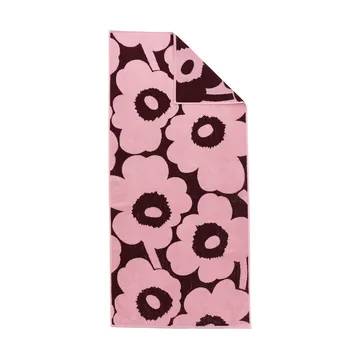Unikko Badetuch 70x150cm - Pflaume-Pink - Marimekko