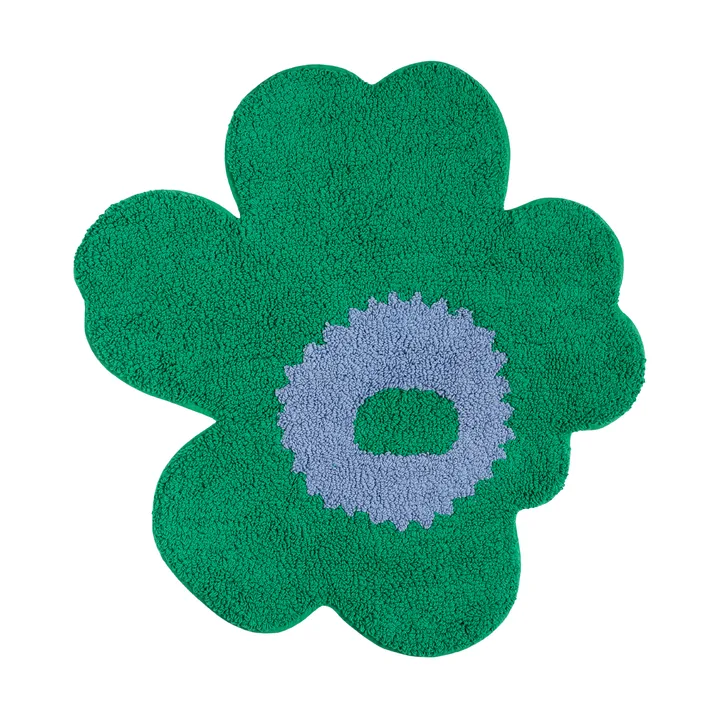 Unikko Badezimmerteppich 73x74 cm - Green-light blue - Marimekko