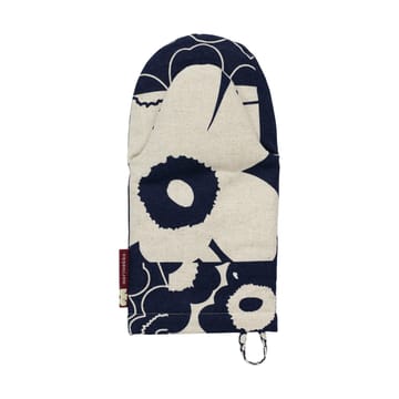 Unikko Collage Topflappen - Linen-dark navy - Marimekko