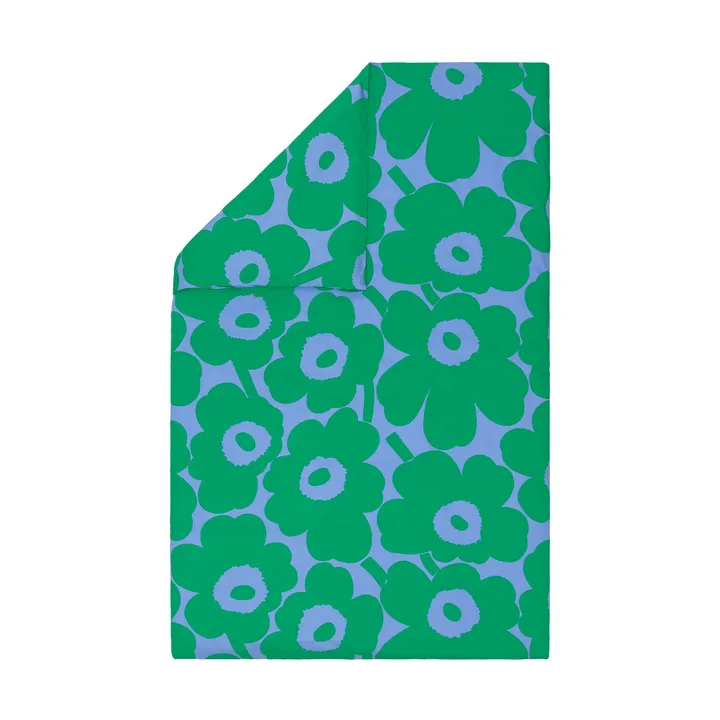 Unikko Deckenbezug 150x210cm - Light blue-green - Marimekko