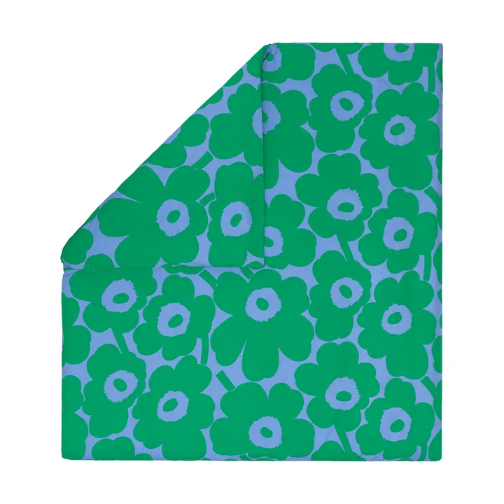 Unikko Deckenbezug 220x240cm - Light blue-green - Marimekko
