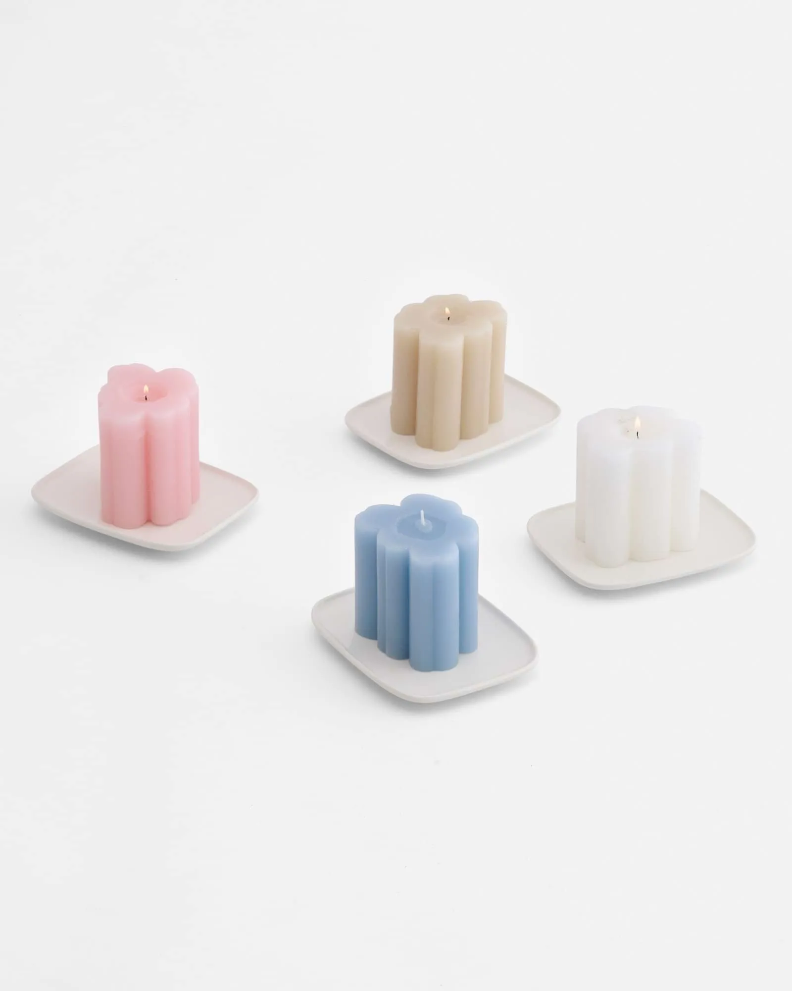 Unikko Form Kerze, Beige Marimekko