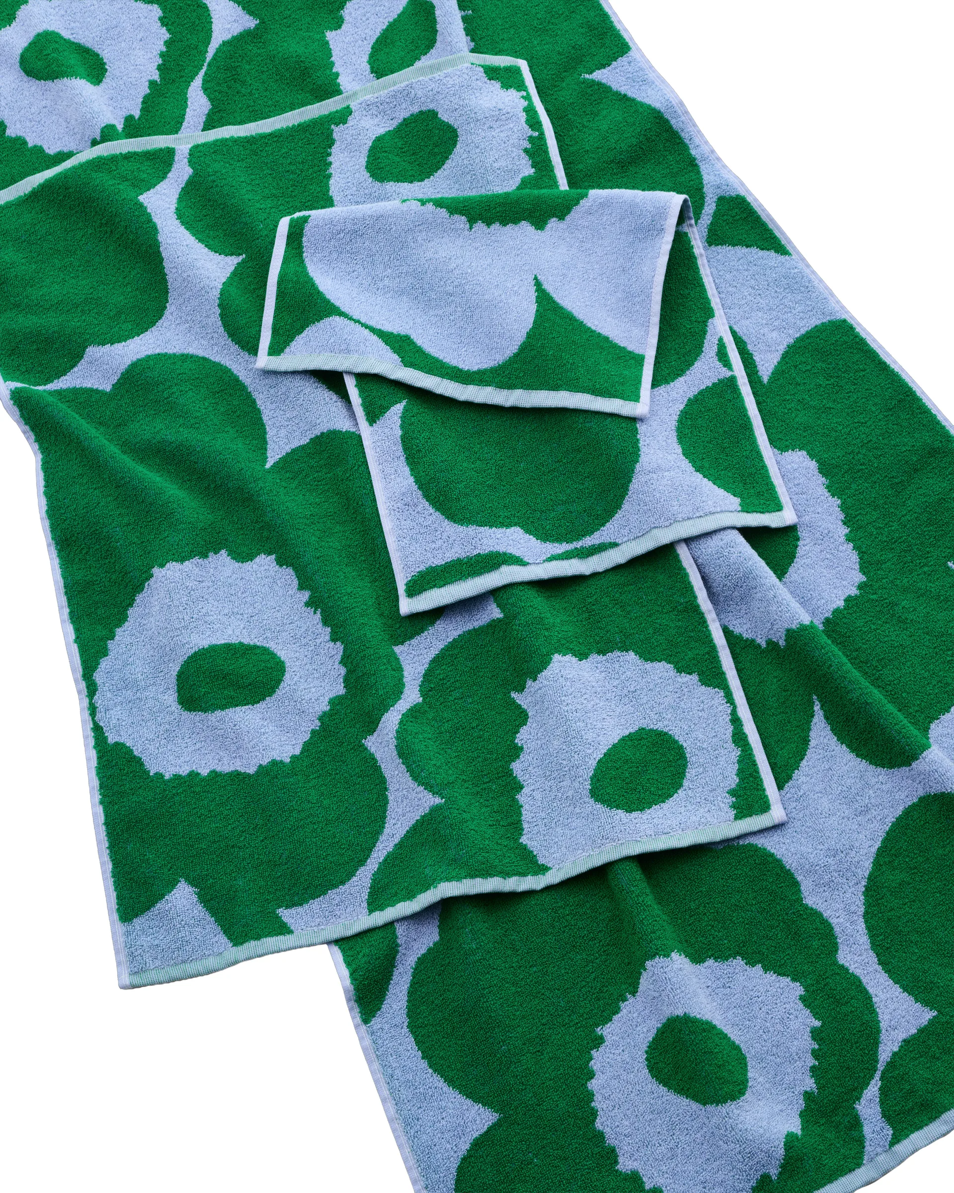 Unikko Gästehandtuch 30x50 cm, Light blue-green Marimekko