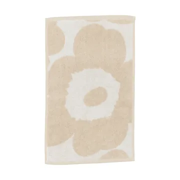 Unikko Gästehandtuch 30x50 cm - Off white-leinen - Marimekko