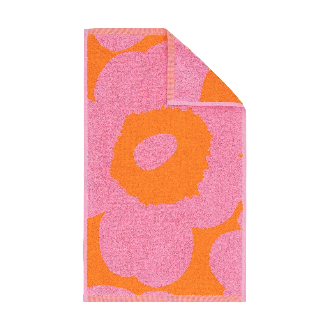 Unikko Gästehandtuch 30x50 cm, Orange-pink Marimekko