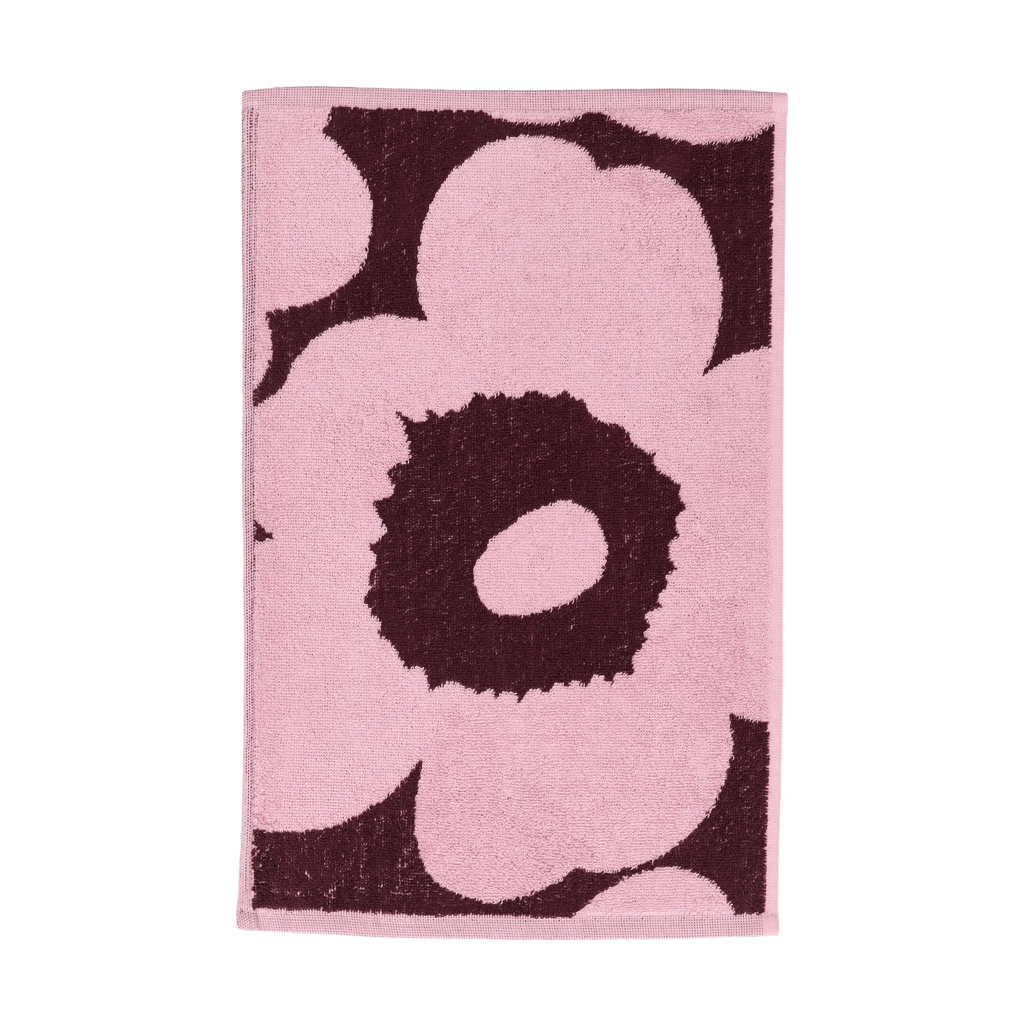 Unikko Gästehandtuch 30x50 cm, Pflaume-Pink Marimekko