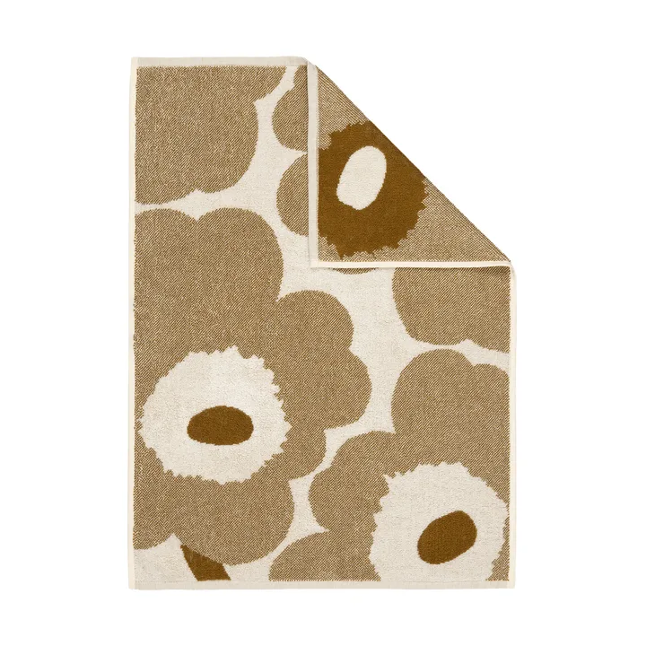 Unikko Handtuch 50x70 cm - Off white-Bronze - Marimekko