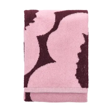 Unikko Handtuch 50x70cm - Pflaume-Pink - Marimekko