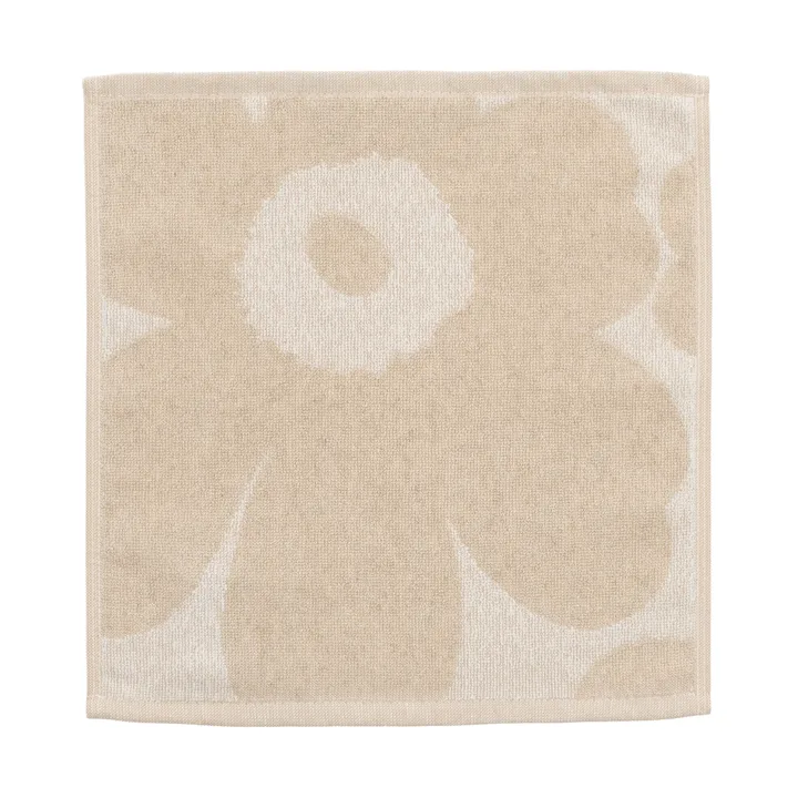 Unikko Mini Handtuch 30x30cm - Off white-leinen - Marimekko