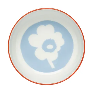 Unikko Schale 4 dl - White-light blue-orange red - Marimekko