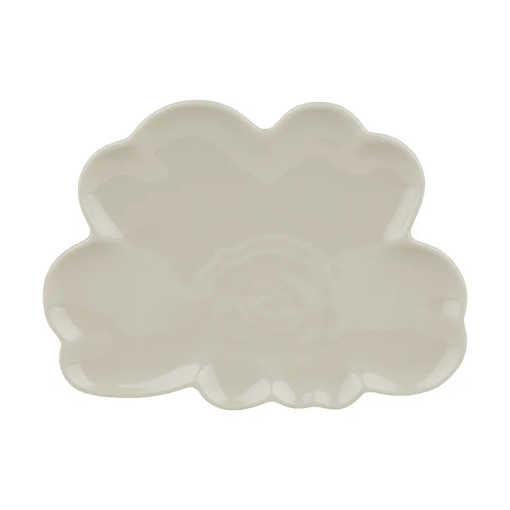 Unikko Shape Platte 19 cm - Stoneware - Marimekko