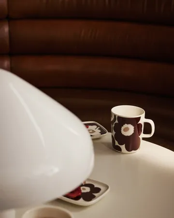 Unikko Tasse 2,5 dl 2er-Pack - Clay-dark wine-white - Marimekko