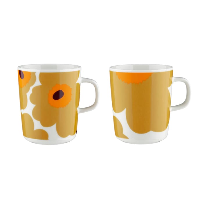 Unikko Tasse 2,5 dl 2er-Pack - Weiß - Marimekko