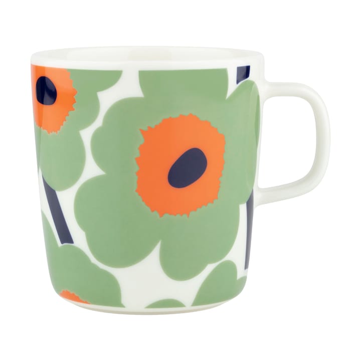 Unikko Tasse 40 cl - White-sage-orange-dark blue - Marimekko