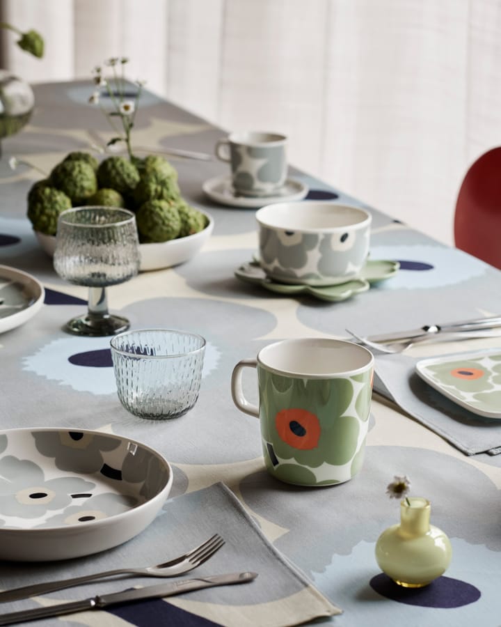 Unikko Tasse 40 cl, White-sage-orange-dark blue Marimekko