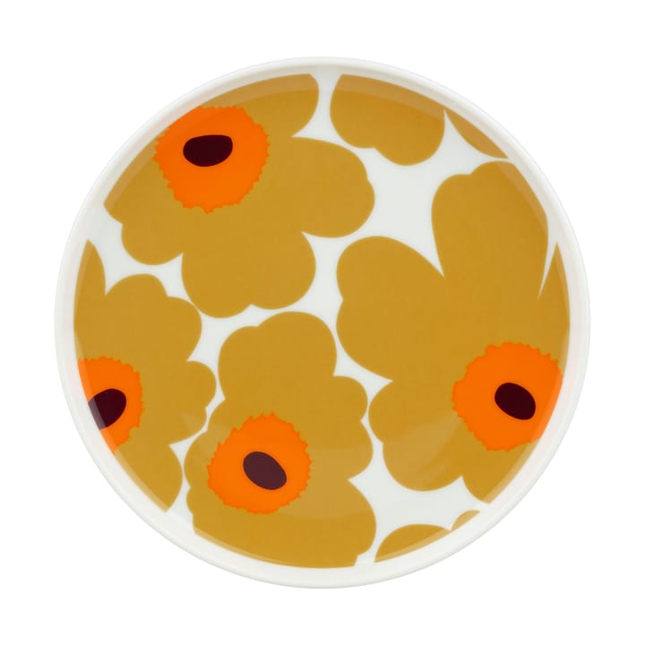 Unikko Teller Ø20cm - Weiß - Marimekko