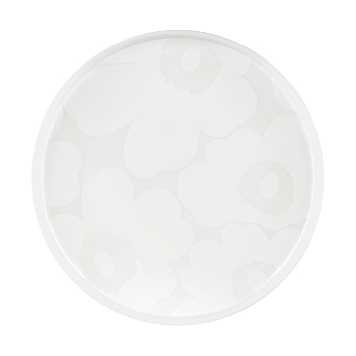 Unikko Teller Ø20cm - White-off white - Marimekko