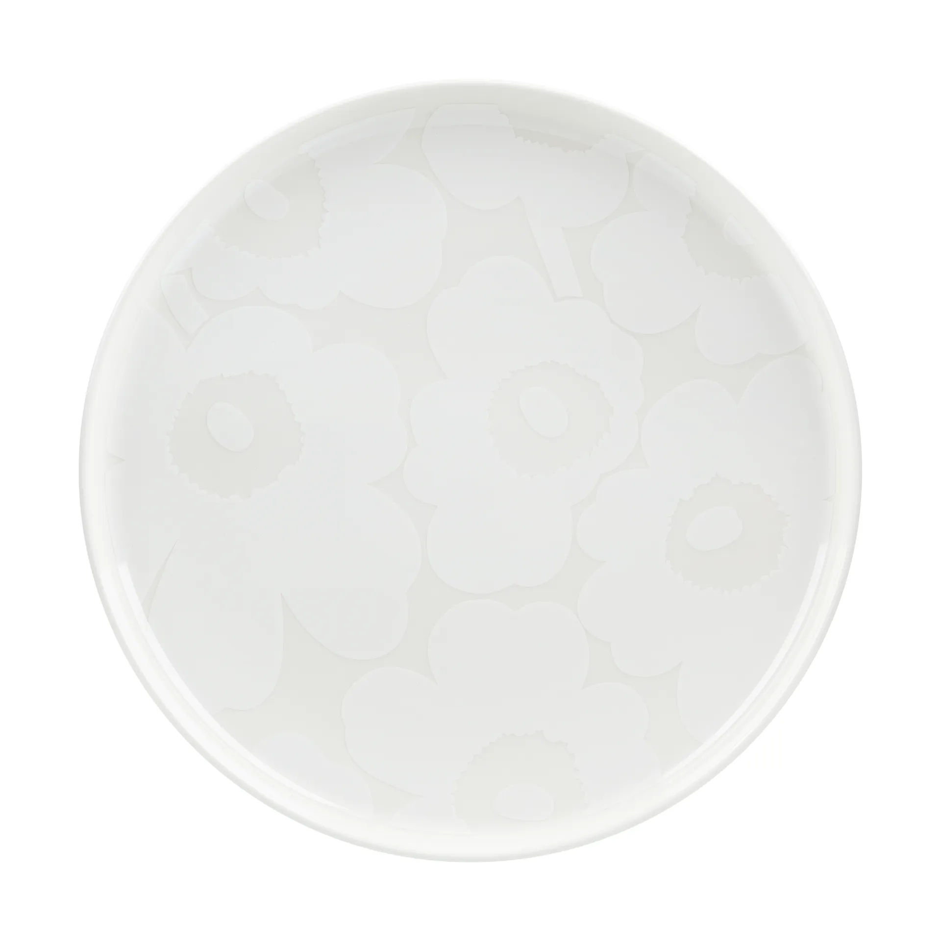Unikko Teller Ø25cm, White Marimekko