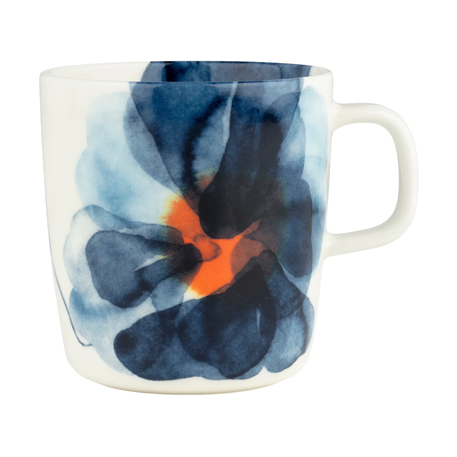 Valssi Becher 40 cl, White-blue-orange Marimekko