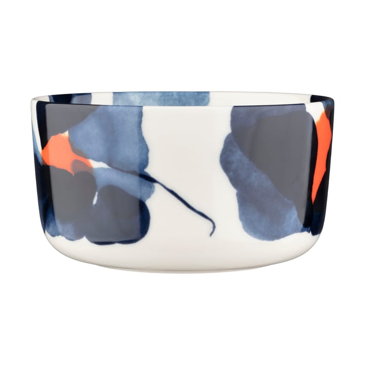 Valssi Schale 5 dl - White-dark blue-orange - Marimekko