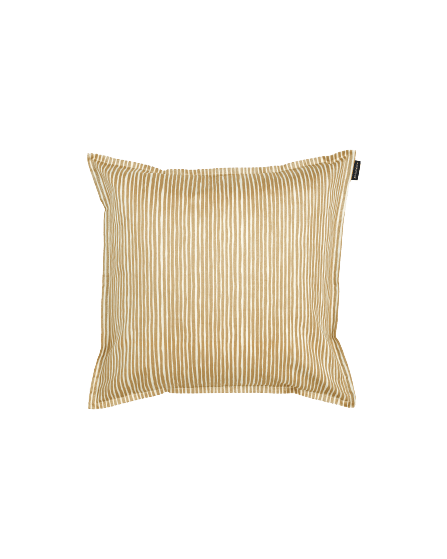 Varvunraita Kissenbezug 40x40 cm, Gold Marimekko