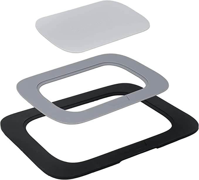 Master Class Unterlage 3-in-1 23x18 cm Grau-schwarz
