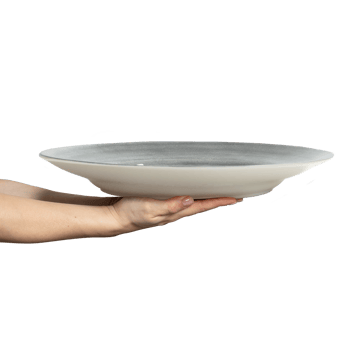 Basic Servierplatte Ø41 cm - Grau - Mateus