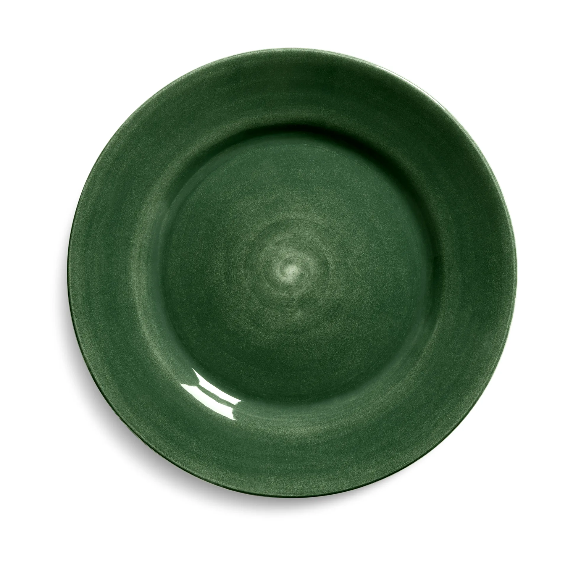 Basic Servierplatte Ø41 cm, Waldgrün Mateus